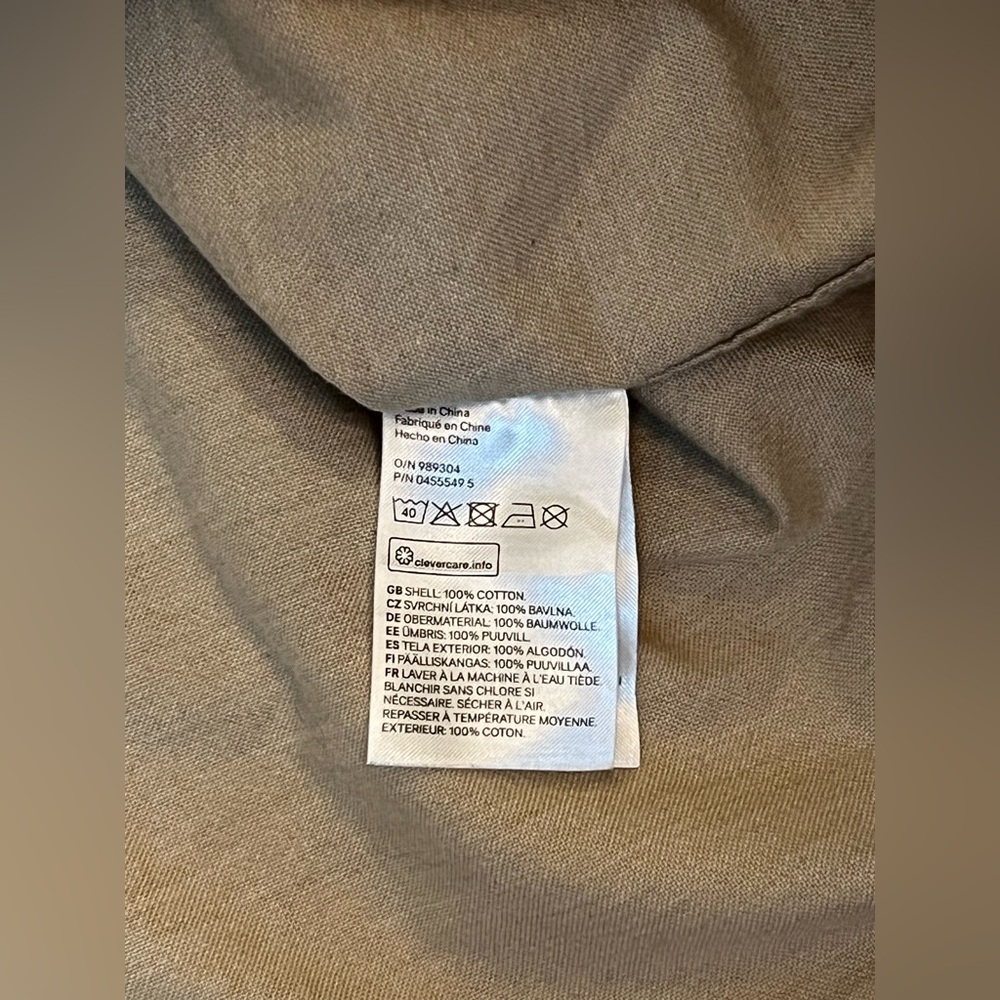 H&M Men’s Tan Casual Button Down Shirt. Small - Picture 6 of 11